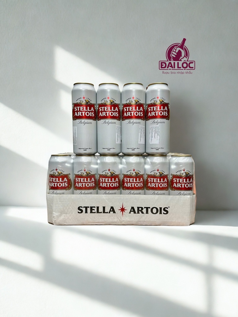 Bia Stella Artois 5%: Tinh Hoa Lager Quý Tộc Từ Vương Quốc Bỉ