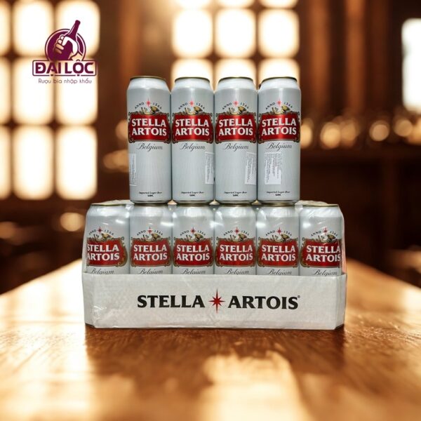 Bia Stella Artois 5%: Tinh Hoa Lager Quý Tộc Từ Vương Quốc Bỉ