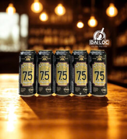 Bia đen Eichbaum Extra Stout Superior 7.5% – Thùng 24 lon 500ml