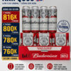 Bia-budweiser-anh-quoc Bia Budweiser UK 4,5% nhập khẩu Anh Quốc – Thùng 24 lon 568ml (Pint)