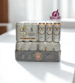 Bia lúa mì Mecklenburger Weissbier 5.1% - Thùng 24 lon 500ml