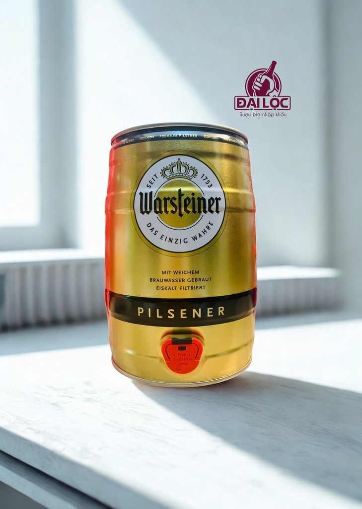 Bia Warsteiner 5 Lít Premium Beer