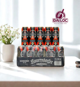 Bia Đức Kauerndorfer Schwarzbier 4,9% – Thùng 24 Lon 500ml