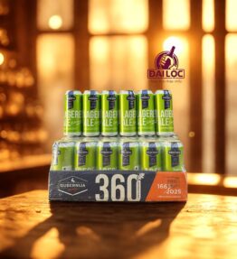 Bia Gubernija Lagered Ale 4,9% – Thùng 24 Lon 500ml