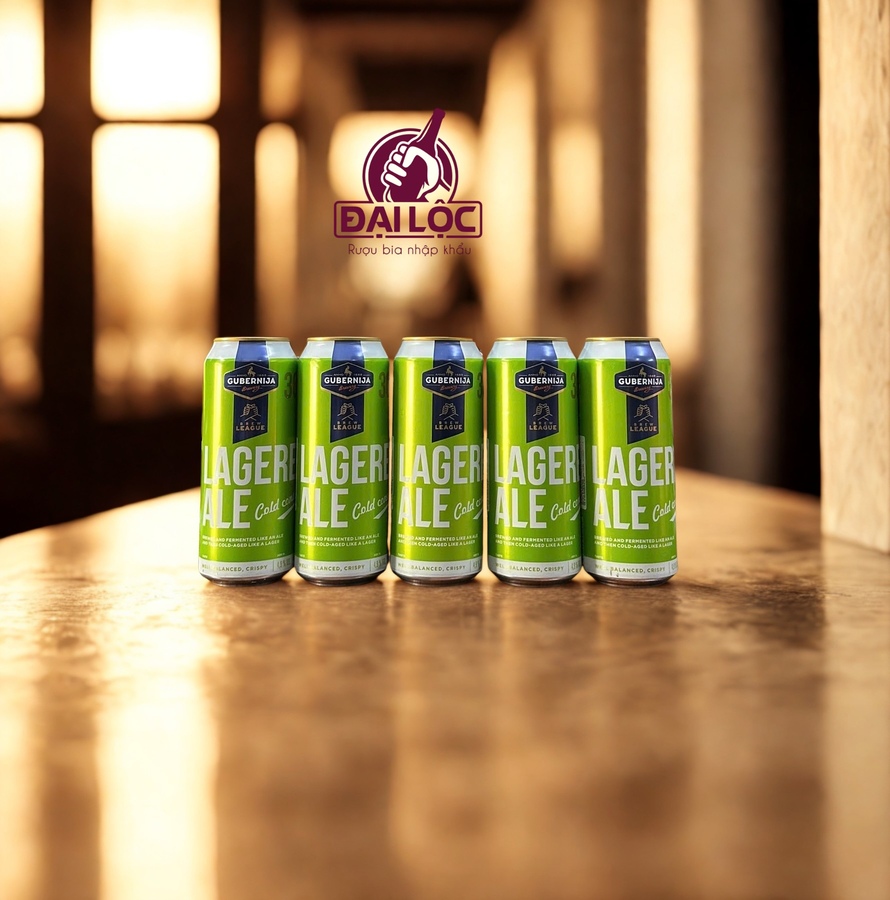 Bia-gubernija-lagered-ale Bia Gubernija Lagered Ale 4,9% – Thùng 24 Lon 500ml
