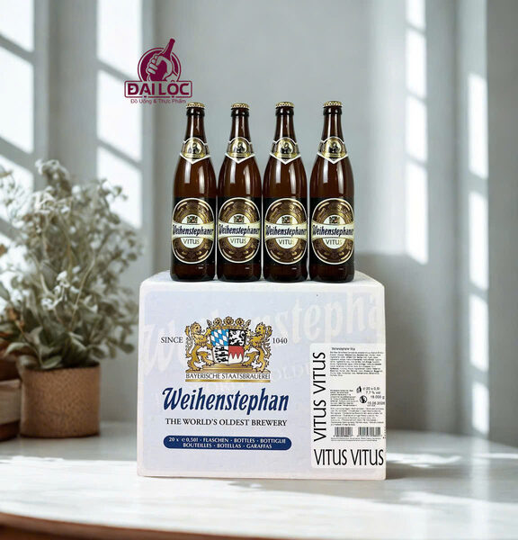 Bia Weihenstephaner Hefeweissbier Korniban – Hãng bia lâu đời nhất thế giới