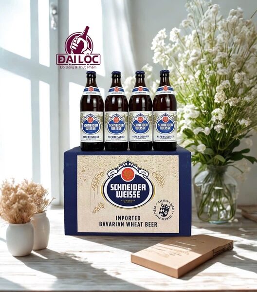 Bia Schneider Hefeweissbier Naturtrüb 4.9% Đức