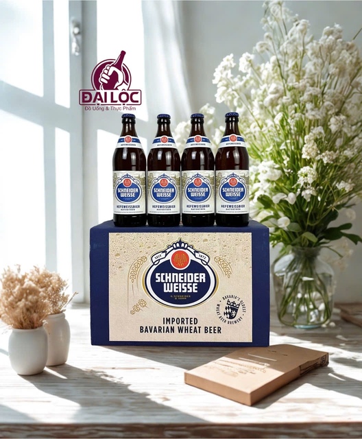 Bia Schneider Hefeweissbier Naturtrüb 4.9% Đức - Dòng bia Naturtrub