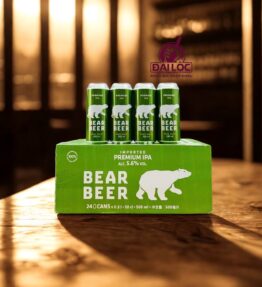 Bear Beer IPA 5.6% (Bia Gấu IPA) - Thùng 24 Lon 500ml
