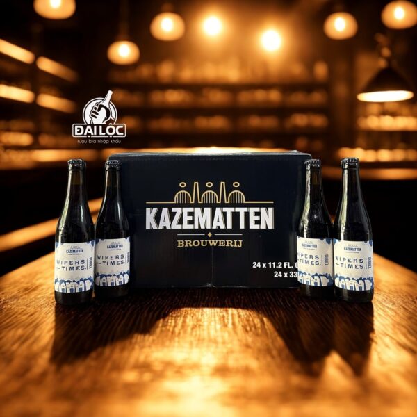 Bia Wipers Times Dubbel 6,5% Bỉ - Thùng 24 Chai 330ml