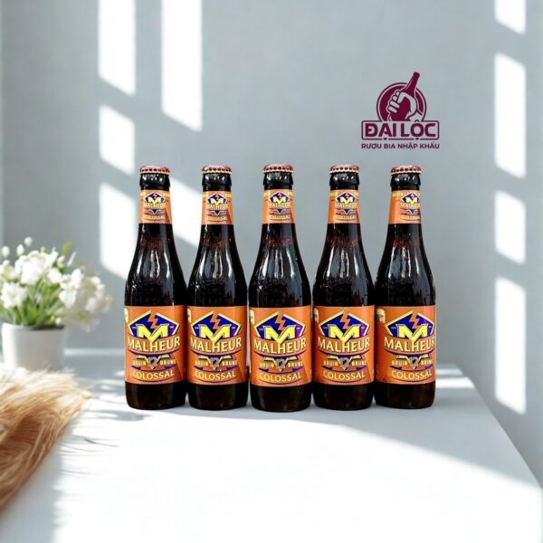 Bia Malheur 12 Bỉ - Thùng 24 Chai 330ml