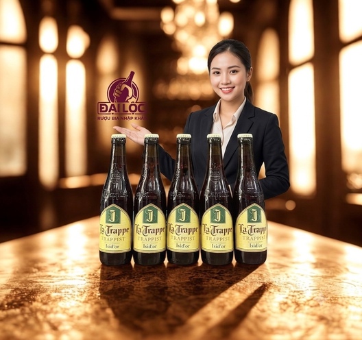 Bia Trappist La Trappe Isid’or 7,5% Hà Lan