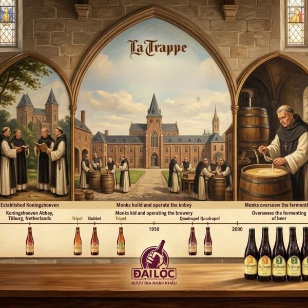 Bia Thầy Tu Hà Lan: Đỉnh Cao Hương Vị Trappist Độc Bản La Trappe – Tượng Đài Bất Hủ Của Bia Thầy Tu Hà Lan