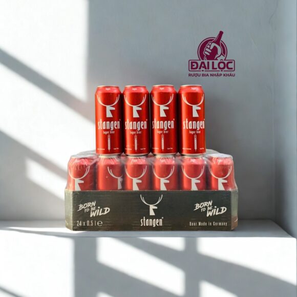 Bia Stangen Lager 5,4% - Thùng 24 Lon 500ml