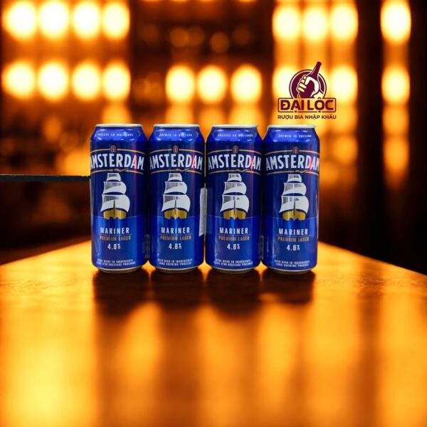 Bia Amsterdam Mariner 4,8% - Thùng 24 Lon 500ml