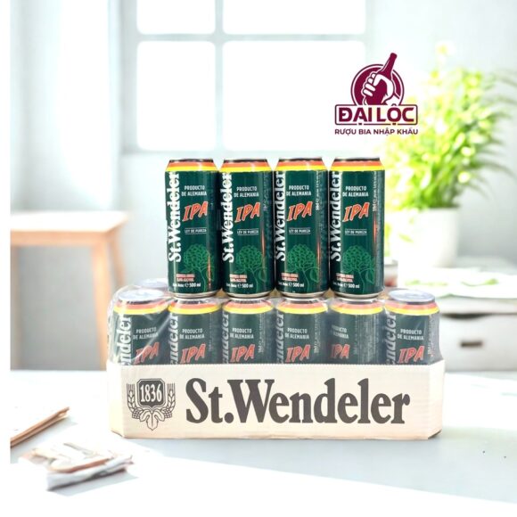 Bia Đức St. Wendeler IPA 5% - Thùng 24 Lon 500ml