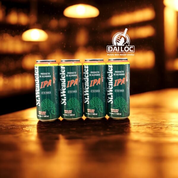 Bia Đức St. Wendeler IPA 5% - Thùng 24 Lon 500ml