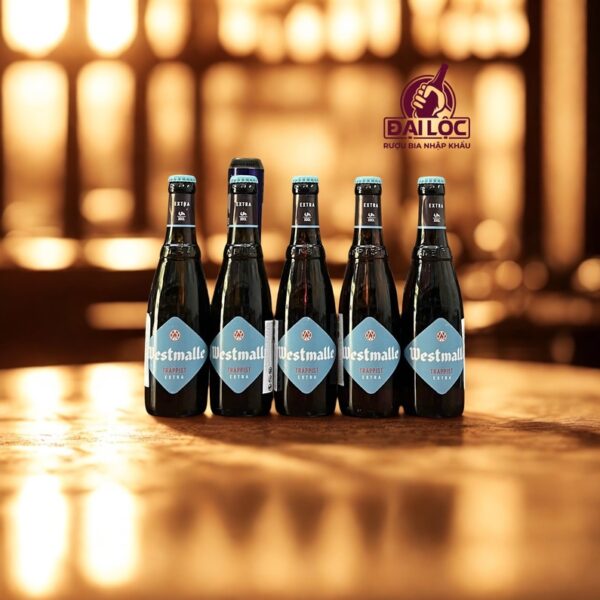 Bia Trappist Westmalle Extra - Thùng 24 Chai 330ml