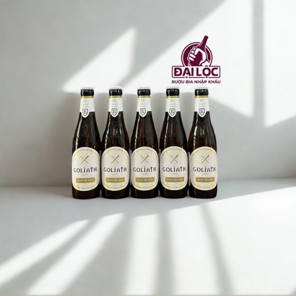 Bia Bỉ Goliath Blond 6% - Thùng 24 Chai 330ml