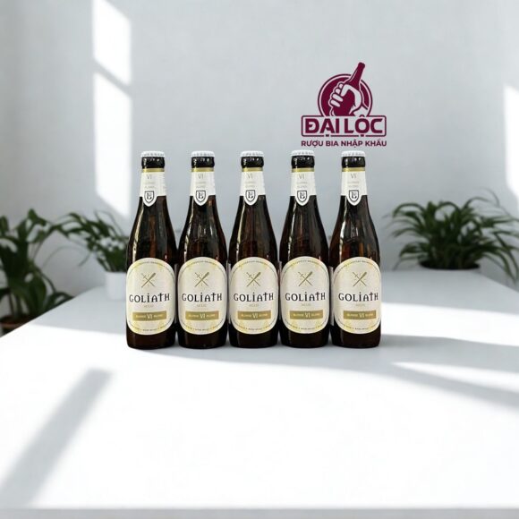 Bia Bỉ Goliath Blond 6% - Thùng 24 Chai 330ml
