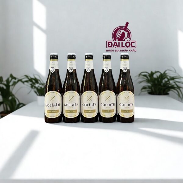 Bia Bỉ Goliath Blond 6% - Thùng 24 Chai 330ml