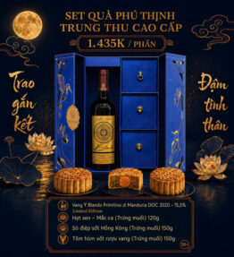 Hộp Quà Trung Thu Vang Ý Blando Primitivo Di Manduria 15,5%