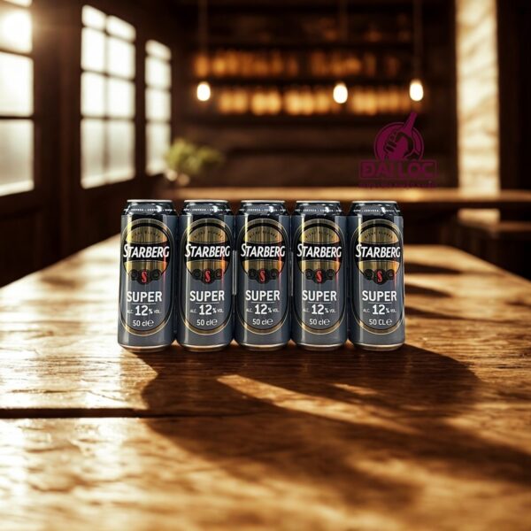 Bia Pháp Starberg Super 12% - Thùng 24 Lon 500ml