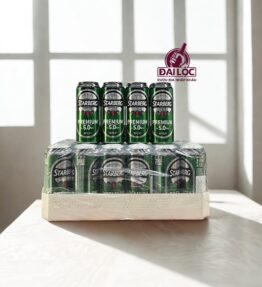 Bia Starberg Premium 5% - Thùng 24 Lon 500ml