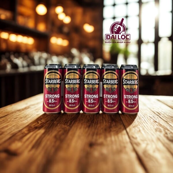 Bia Pháp Starberg Strong 8,5% - Thùng 24 Lon 500ml