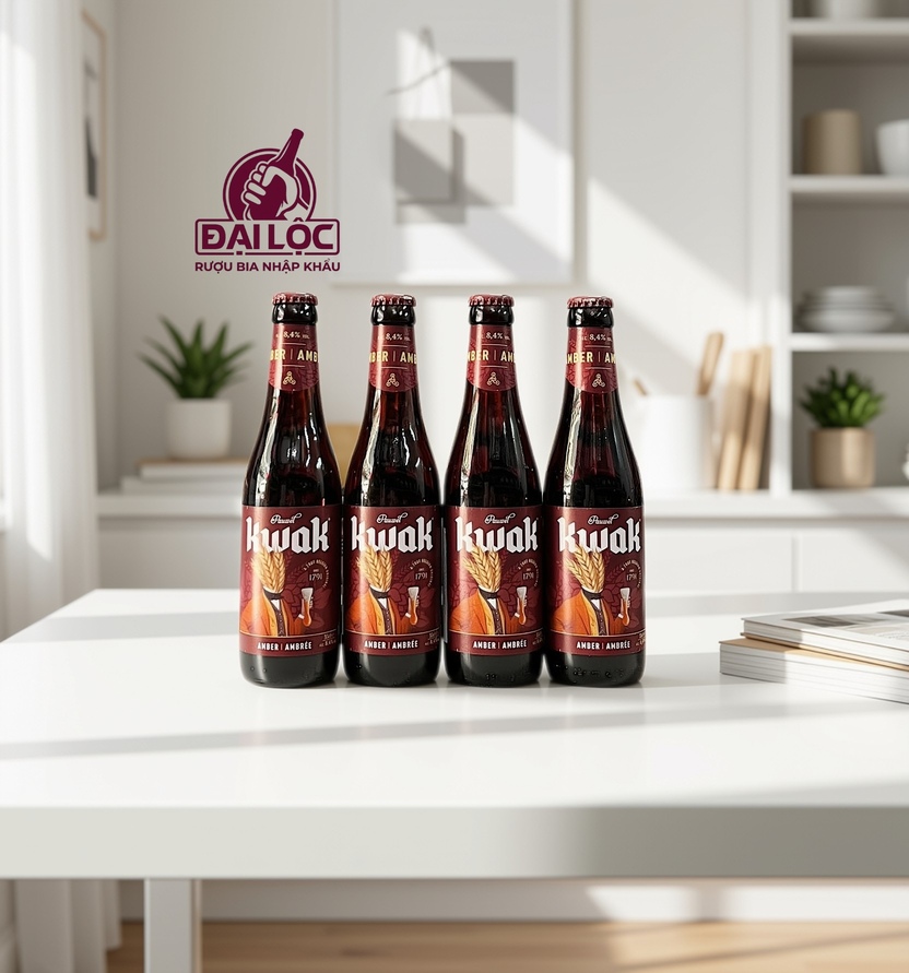 Bia Bỉ Pauwel Kwak 8,5% Chai 330ml