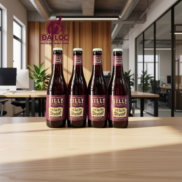 Bia Silly La Divine 9,5% Thùng 24 Chai 330ml | Nhập Khẩu Bỉ